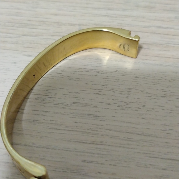 Loui Vuitton Nanogram Cuff Authentic ITALY M00251 LE1118 - Picture 4 of 7